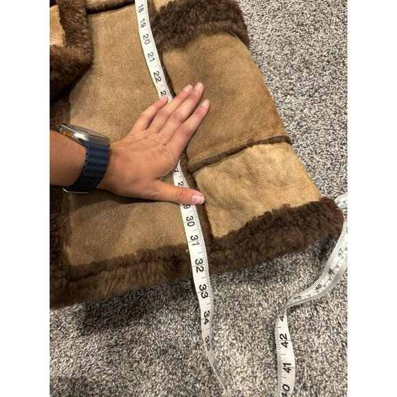 1970’s Leather Attic Winter Shearling Coat - Picture 9 of 10